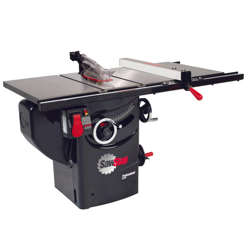 3HP Professional Cabinet Saw - 230V 1-Phase - 30" Premium Fence System